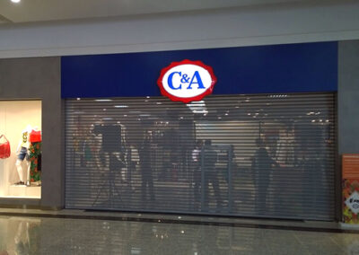 Material para porta de enrolar automática